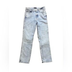 Gap light wash high rise vintage slim jeans